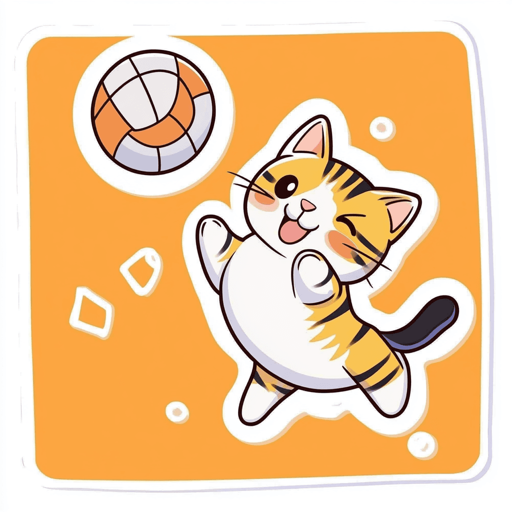 Cat 166 original repeating artwork
