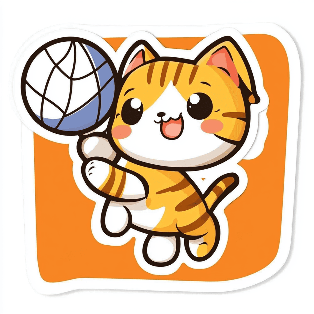 Cat 387 original repeating artwork