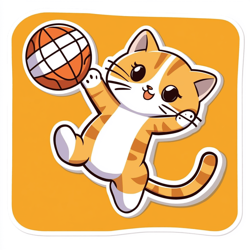 Cat 136 original repeating artwork