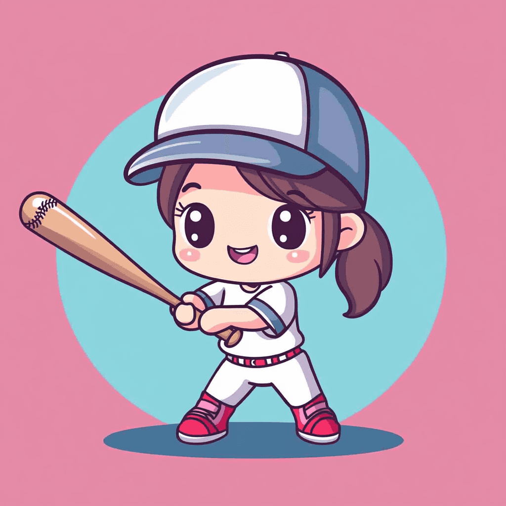 Baseball Originals original repeating artwork
