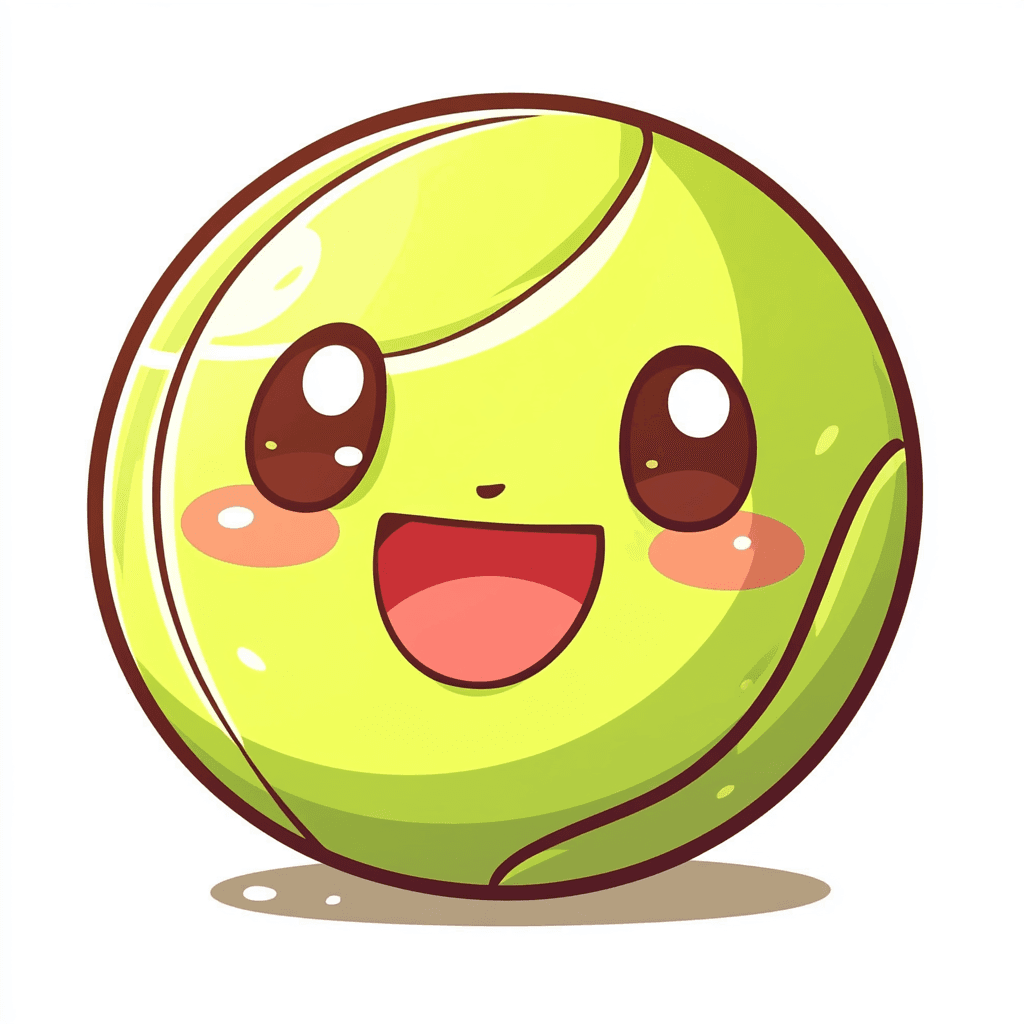 Cartoon Tennis 010 original repeating artwork