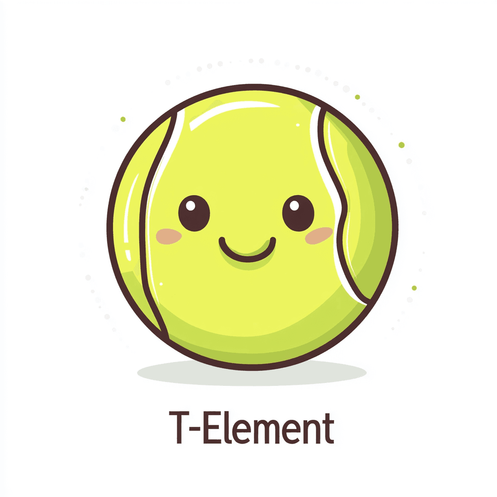 Cartoon Tennis Buzz original repeating artwork