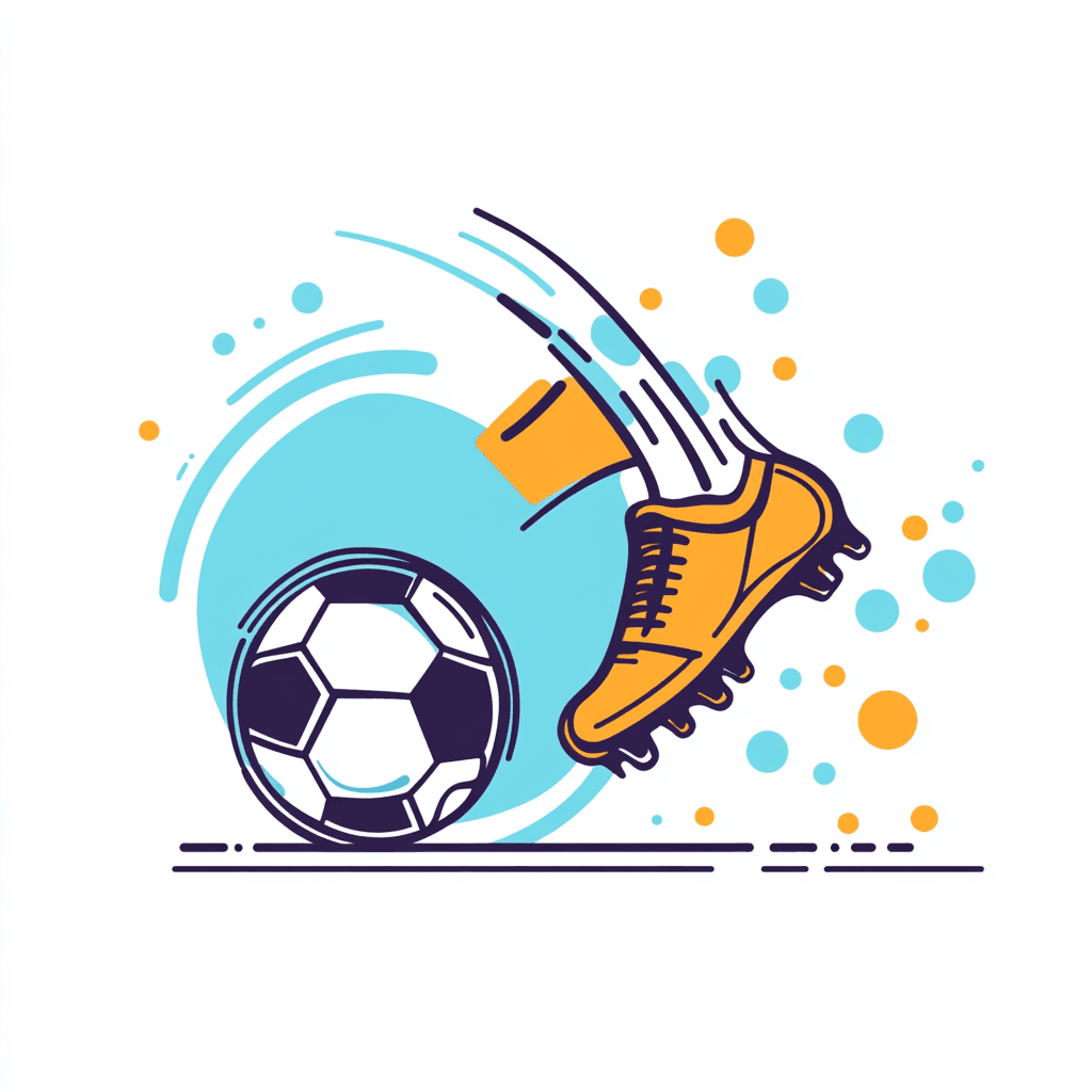 Soccer Seek original repeating artwork