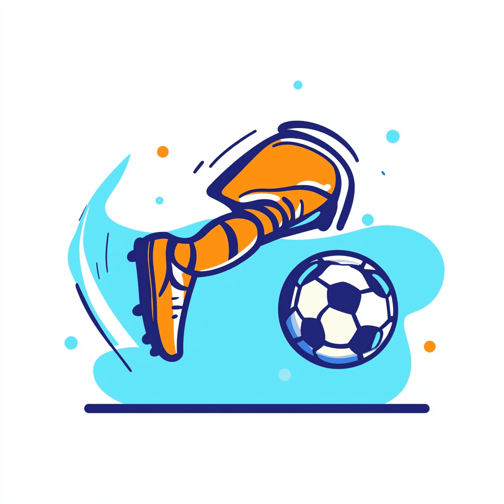 Soccer Midnight original repeating artwork