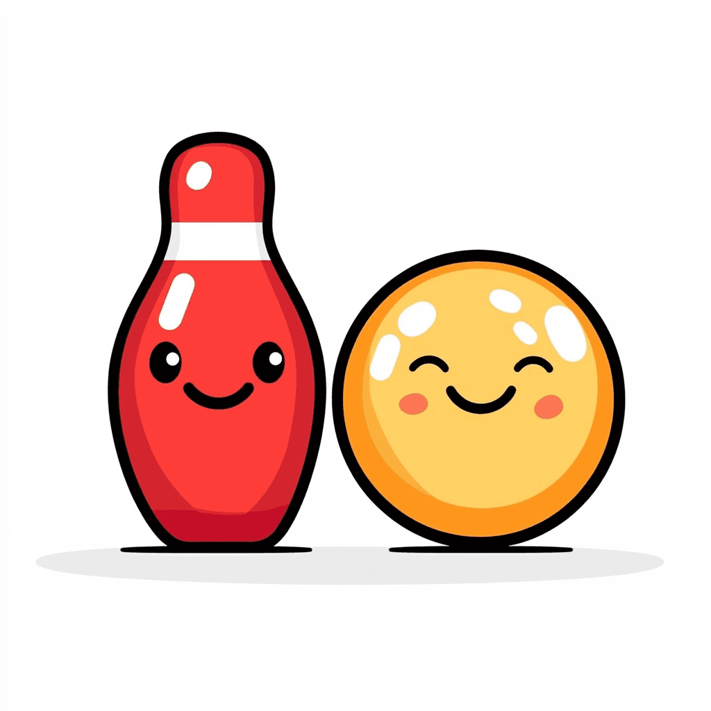Bowling 015 original repeating artwork