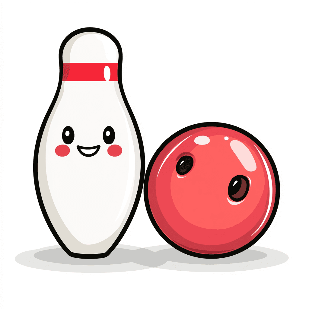 Bowling Avenue original repeating artwork