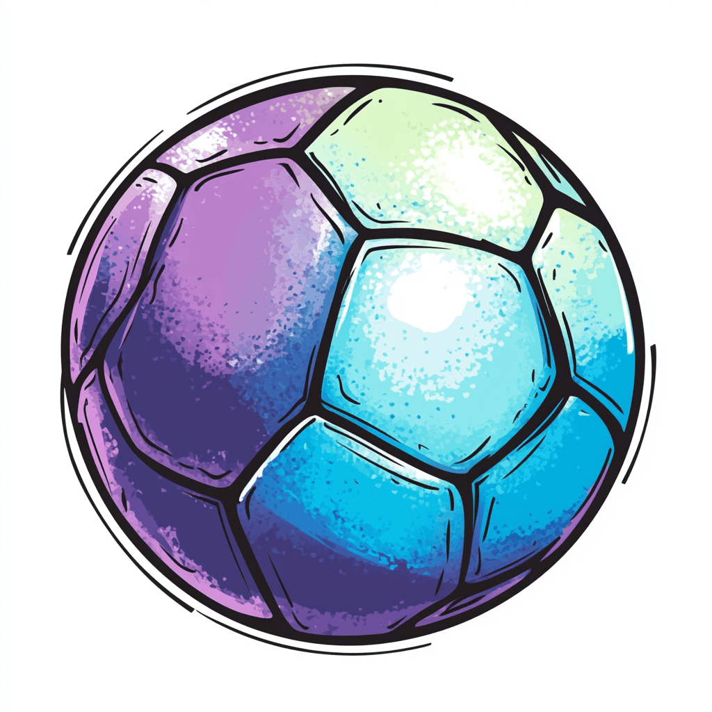 Sports Ball Dash original repeating artwork