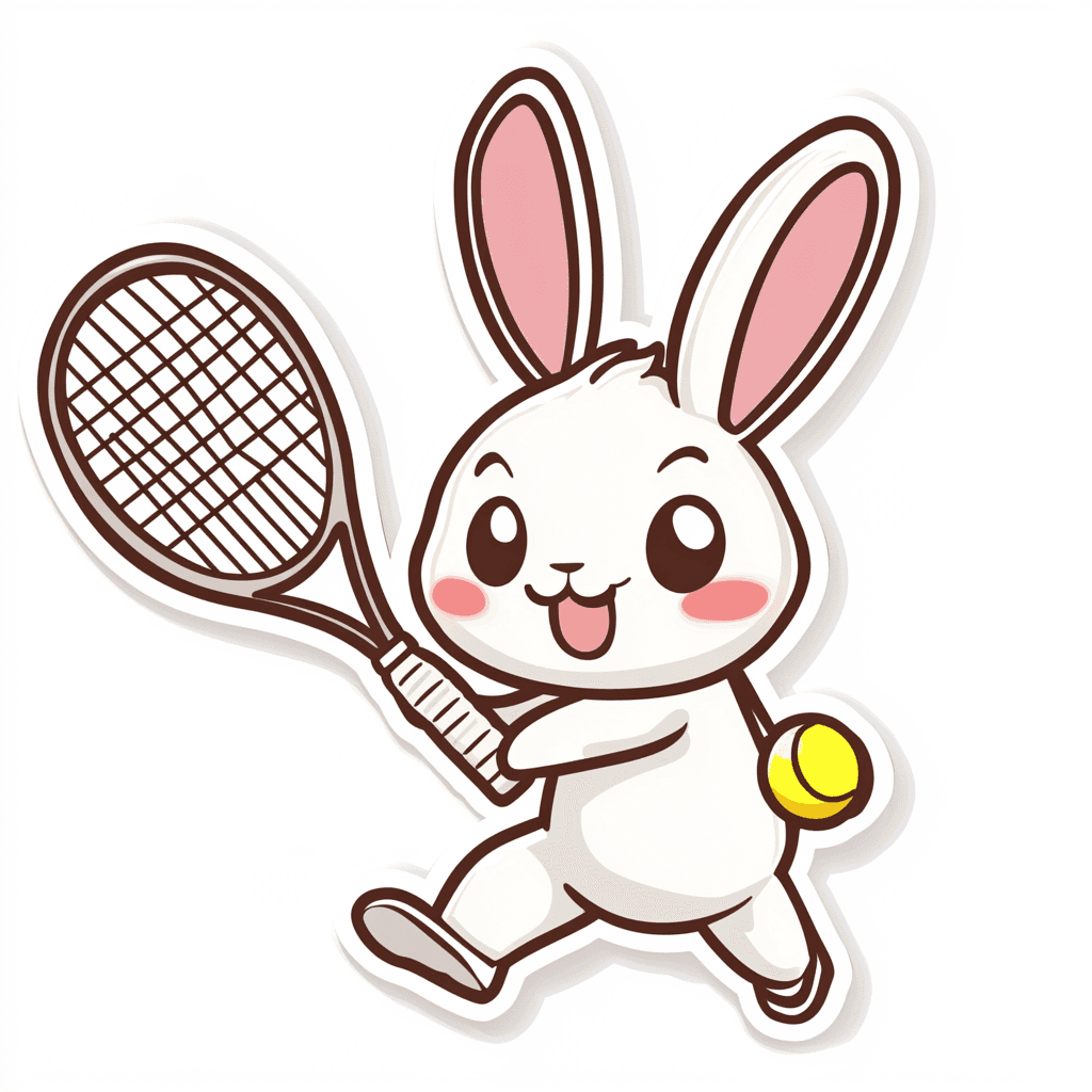 Bunny Trail original repeating artwork