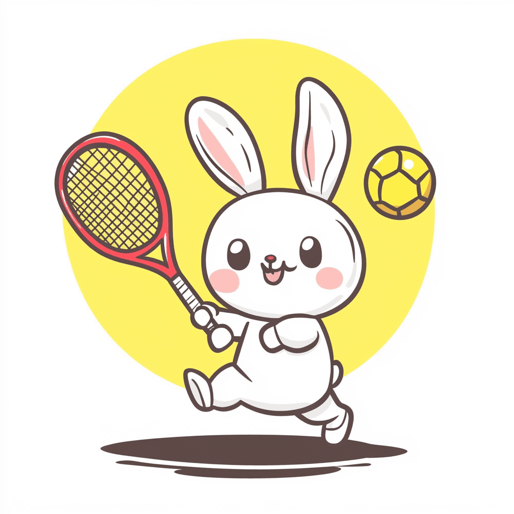 Bunny 002 original repeating artwork