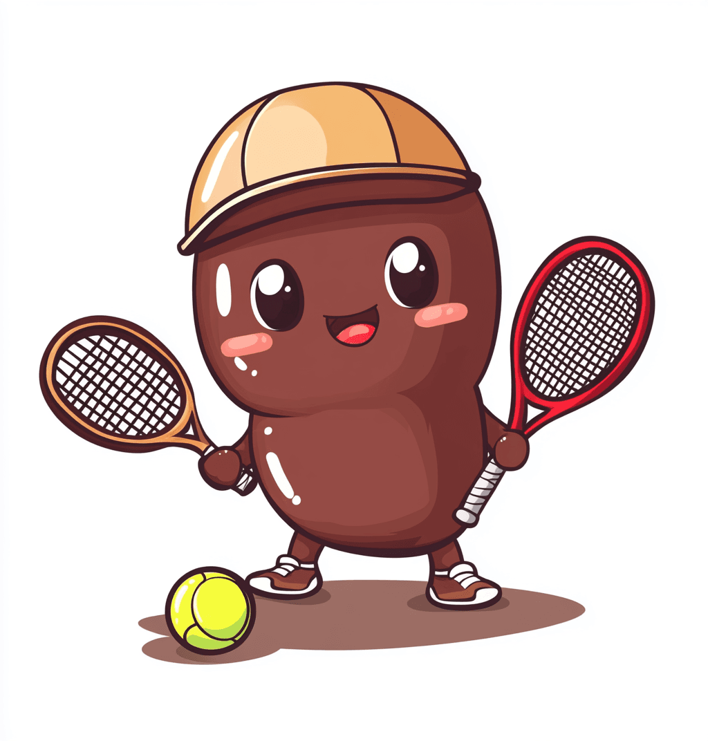 Cartoon Ball Game Collective original repeating artwork