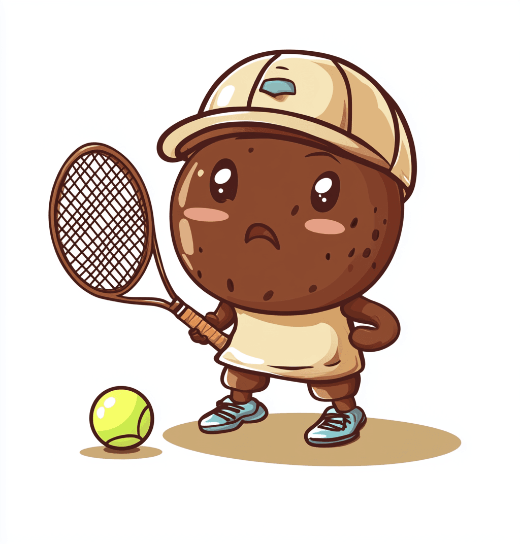 Cartoon Ball Game Picnic original repeating artwork