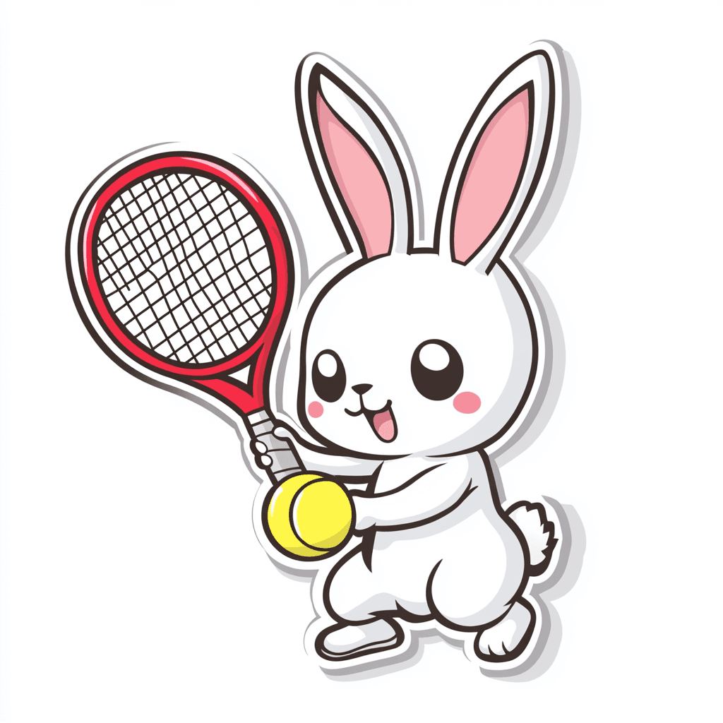 Bunny Rush original repeating artwork