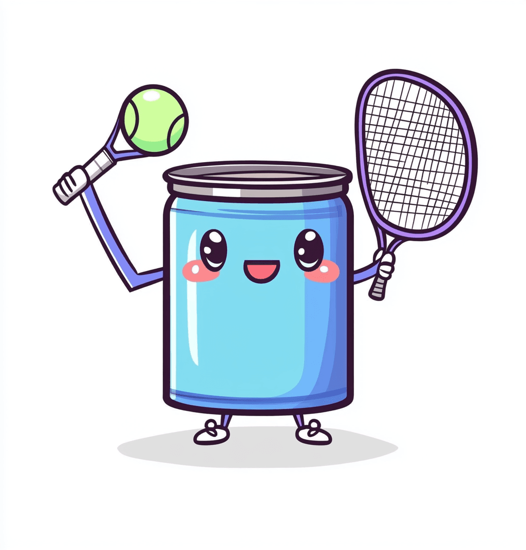 Cartoon Ball Game Crew original repeating artwork
