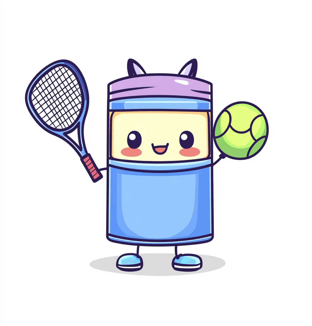 Cartoon Ball Game 010 original repeating artwork