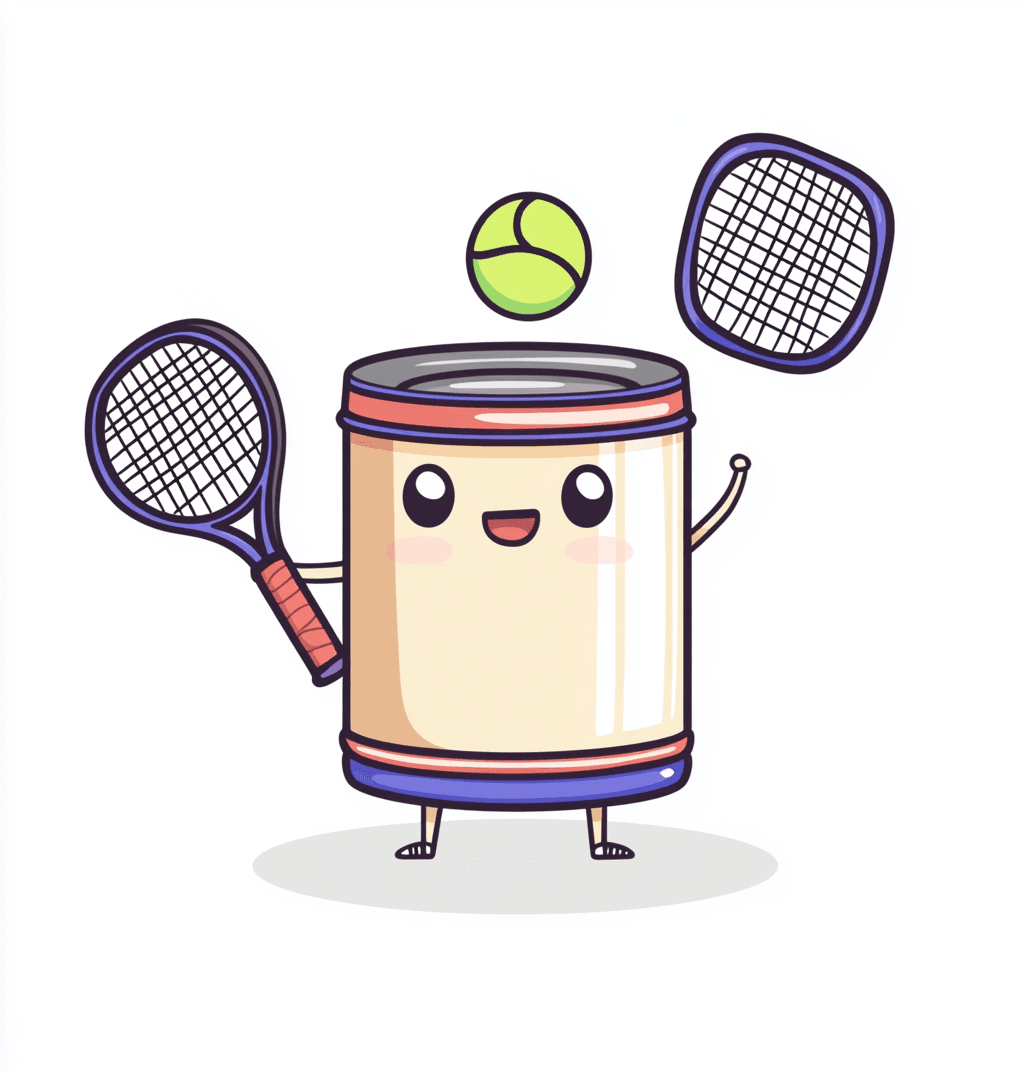 Cartoon Ball Game 004 original repeating artwork