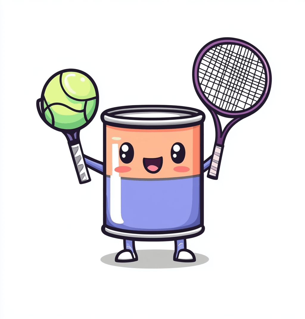 Cartoon Ball Game 003 original repeating artwork
