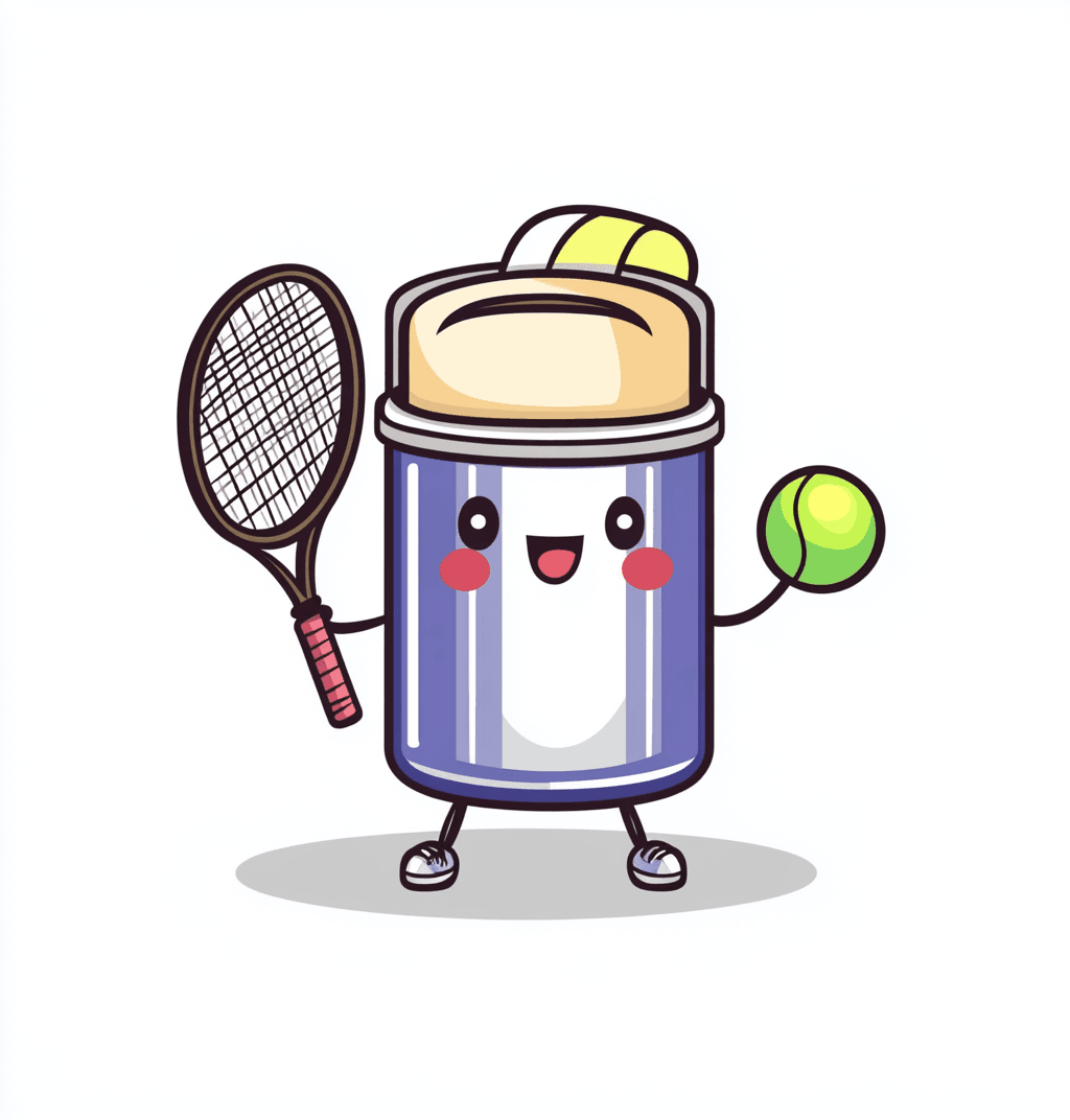 Cartoon Ball Game Spin original repeating artwork