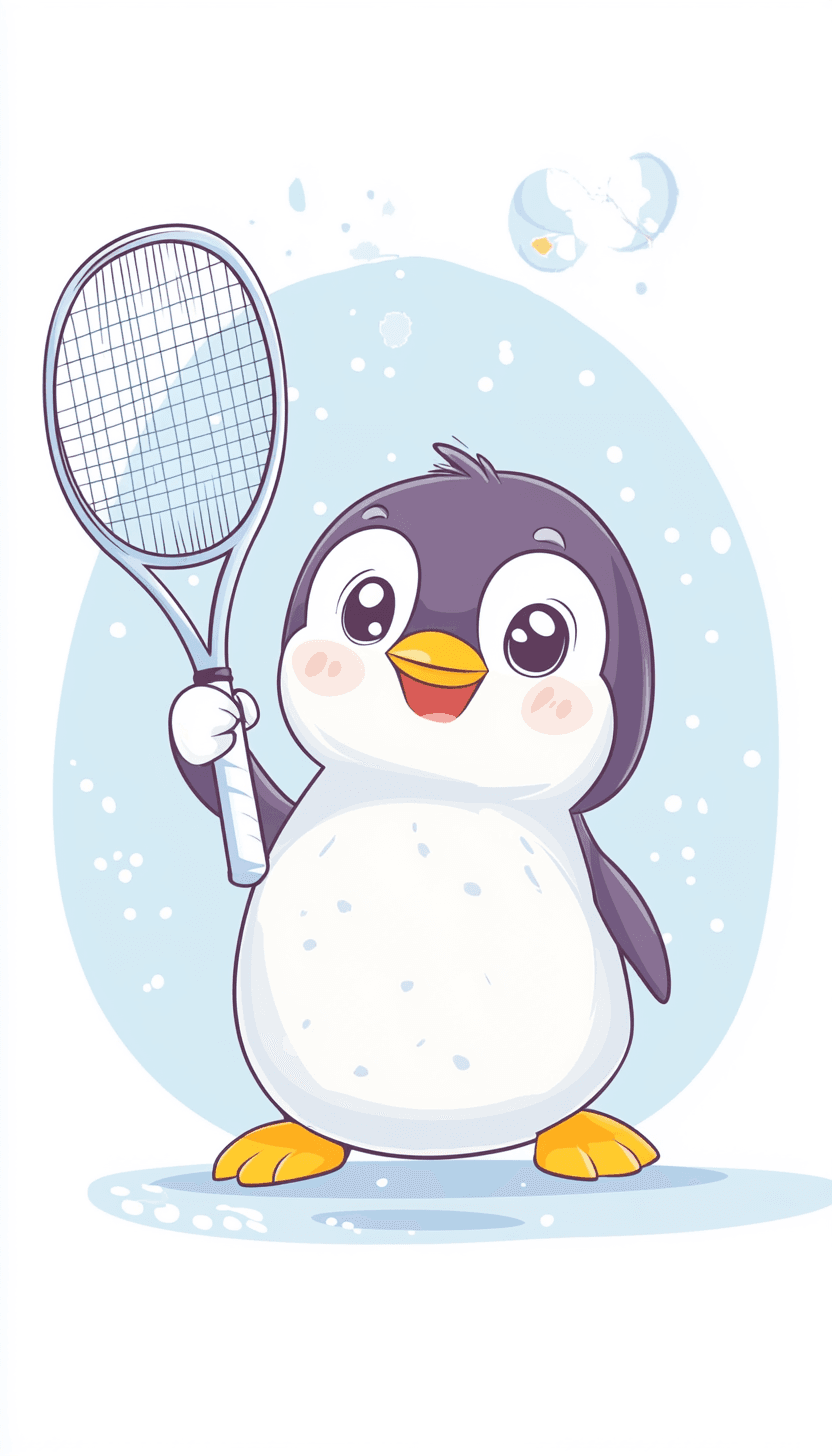 Penguin 067 original repeating artwork