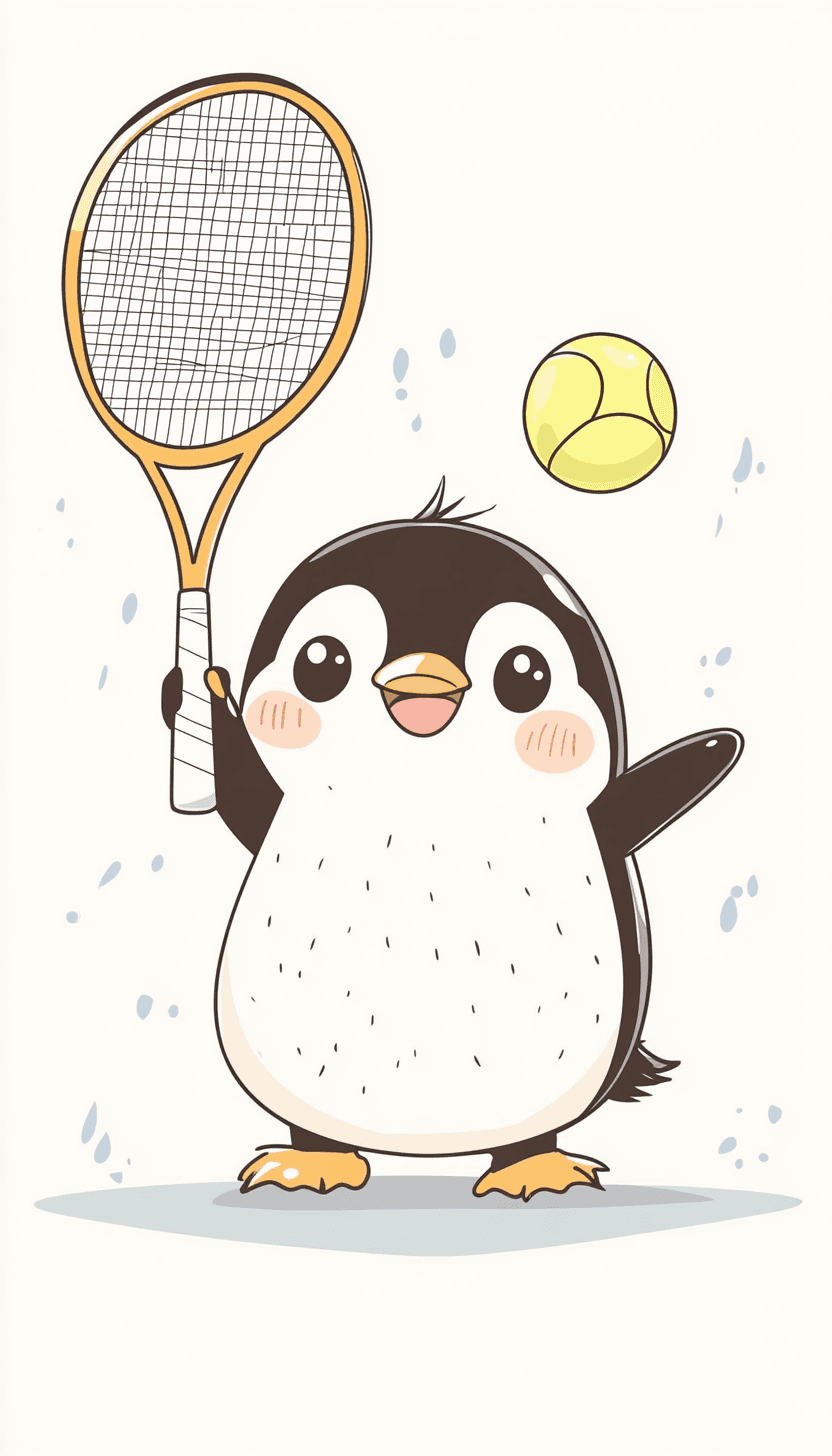 Penguin 088 original repeating artwork
