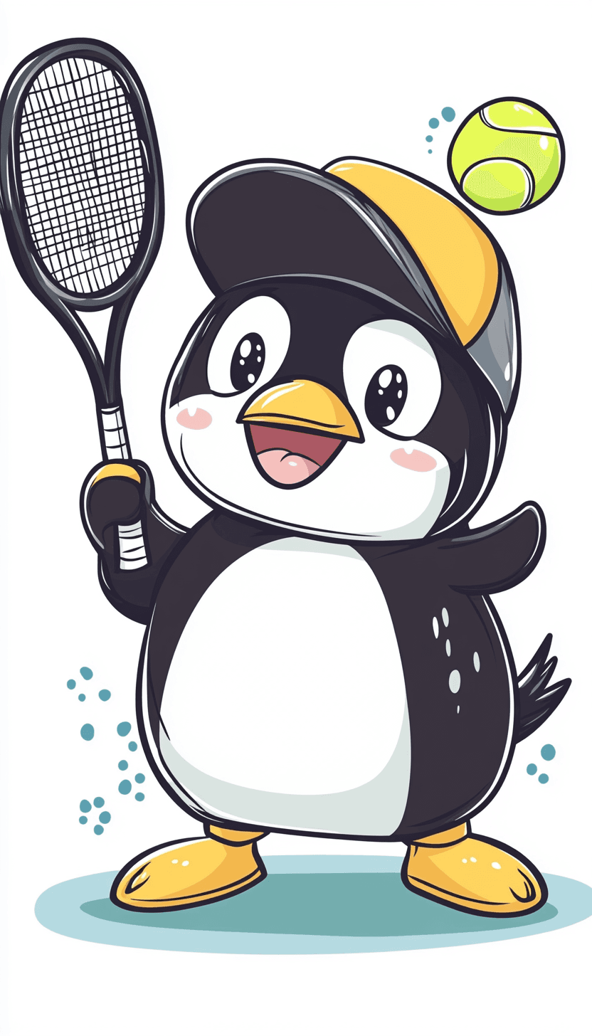 Penguin 083 original repeating artwork