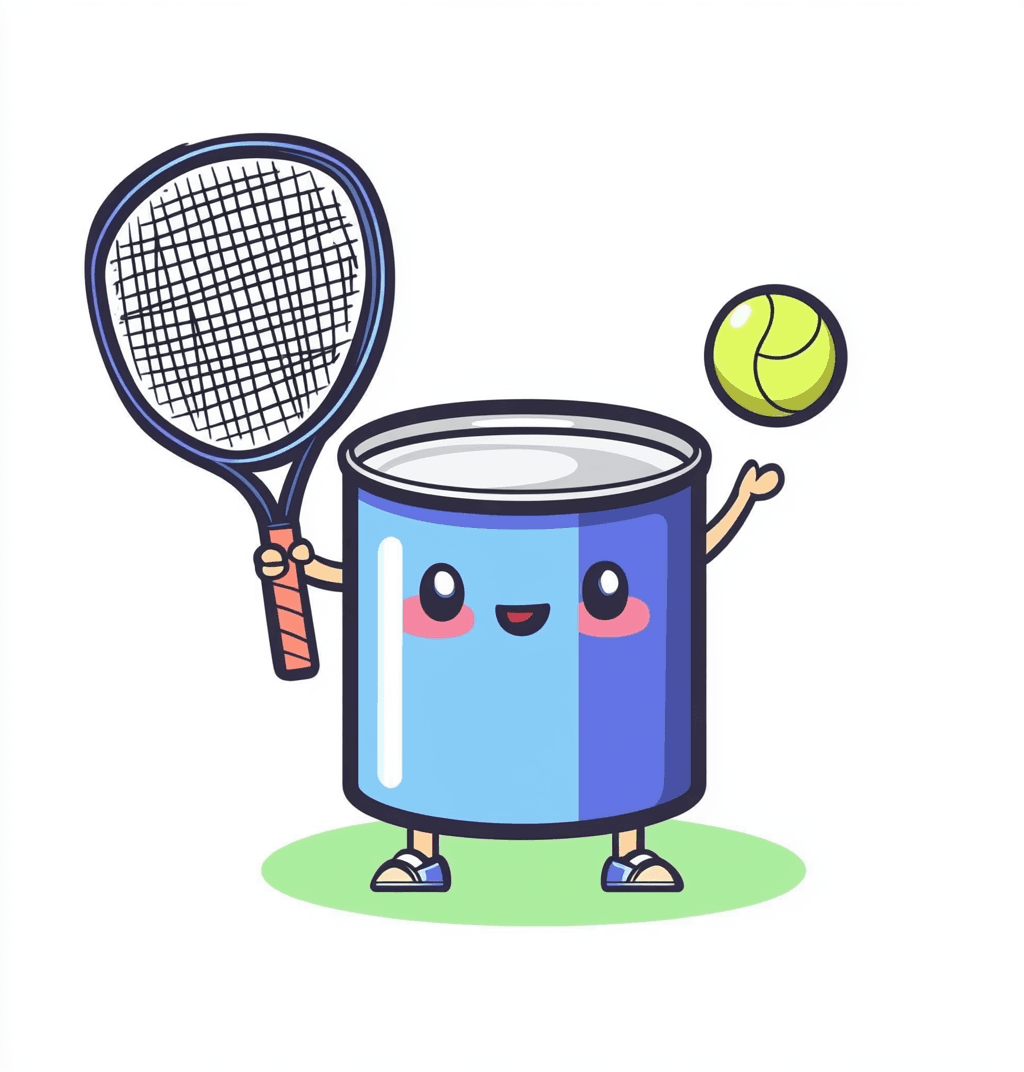 Cartoon Ball Game Jam original repeating artwork