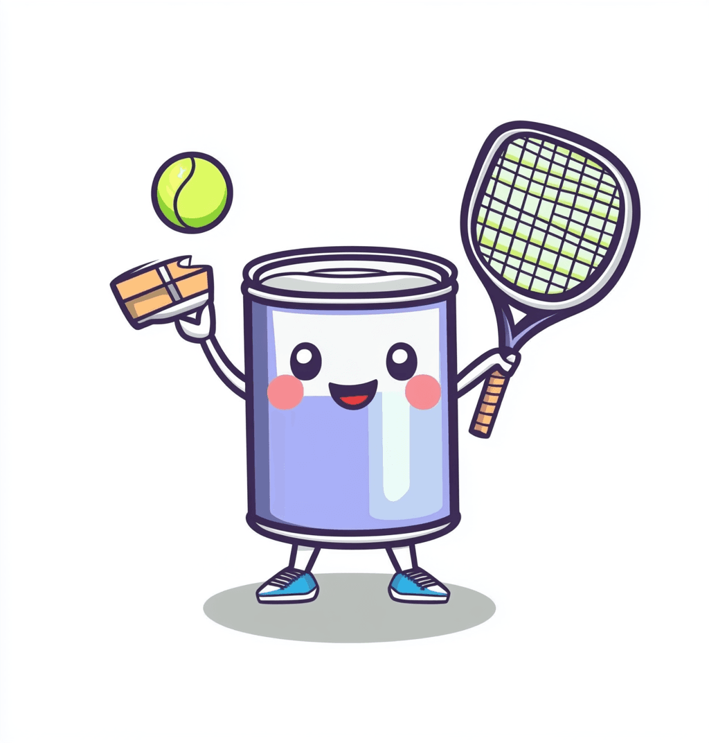 Cartoon Ball Game Show original repeating artwork