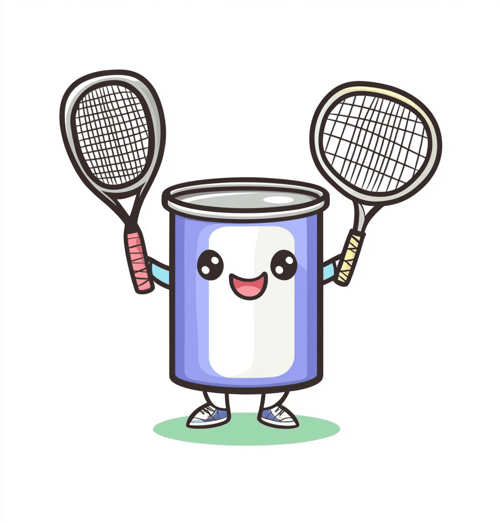 Cartoon Ball Game Festival original repeating artwork