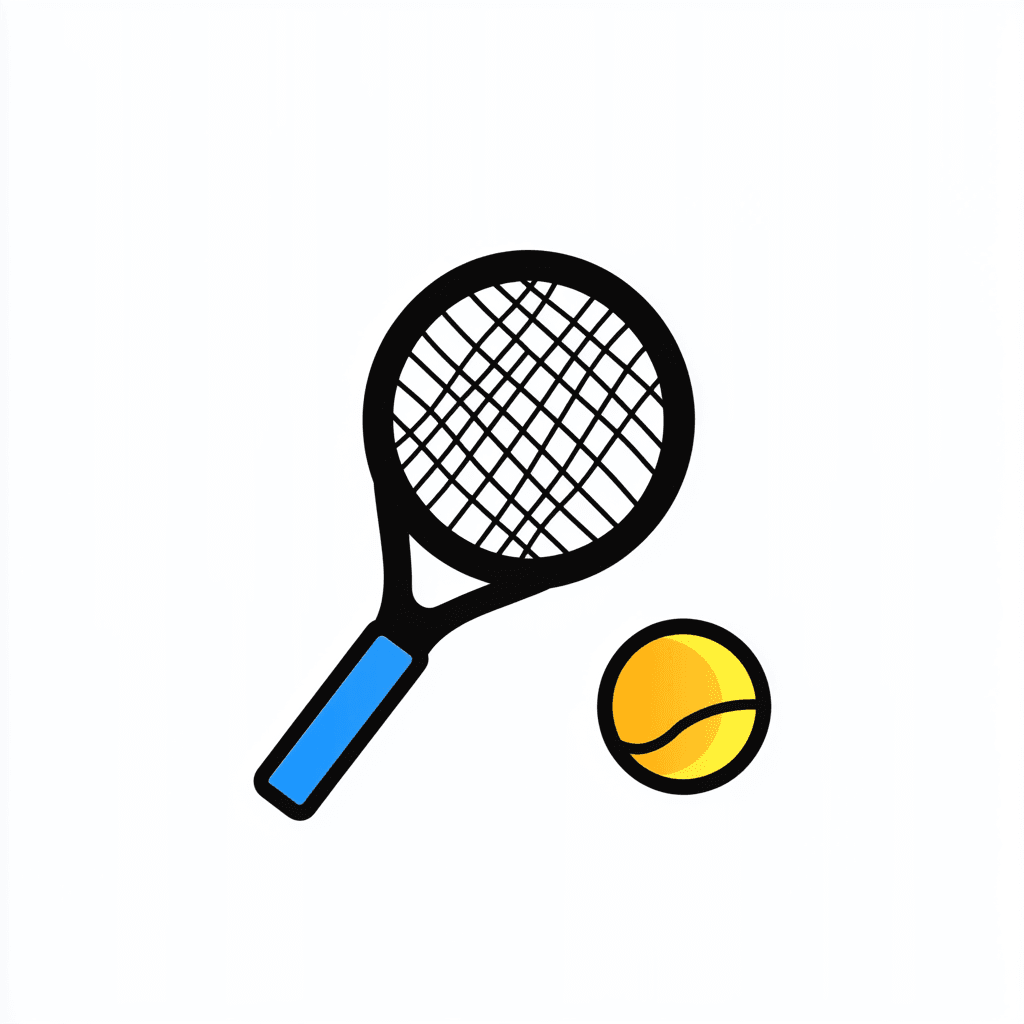 Tennis 209 original repeating artwork