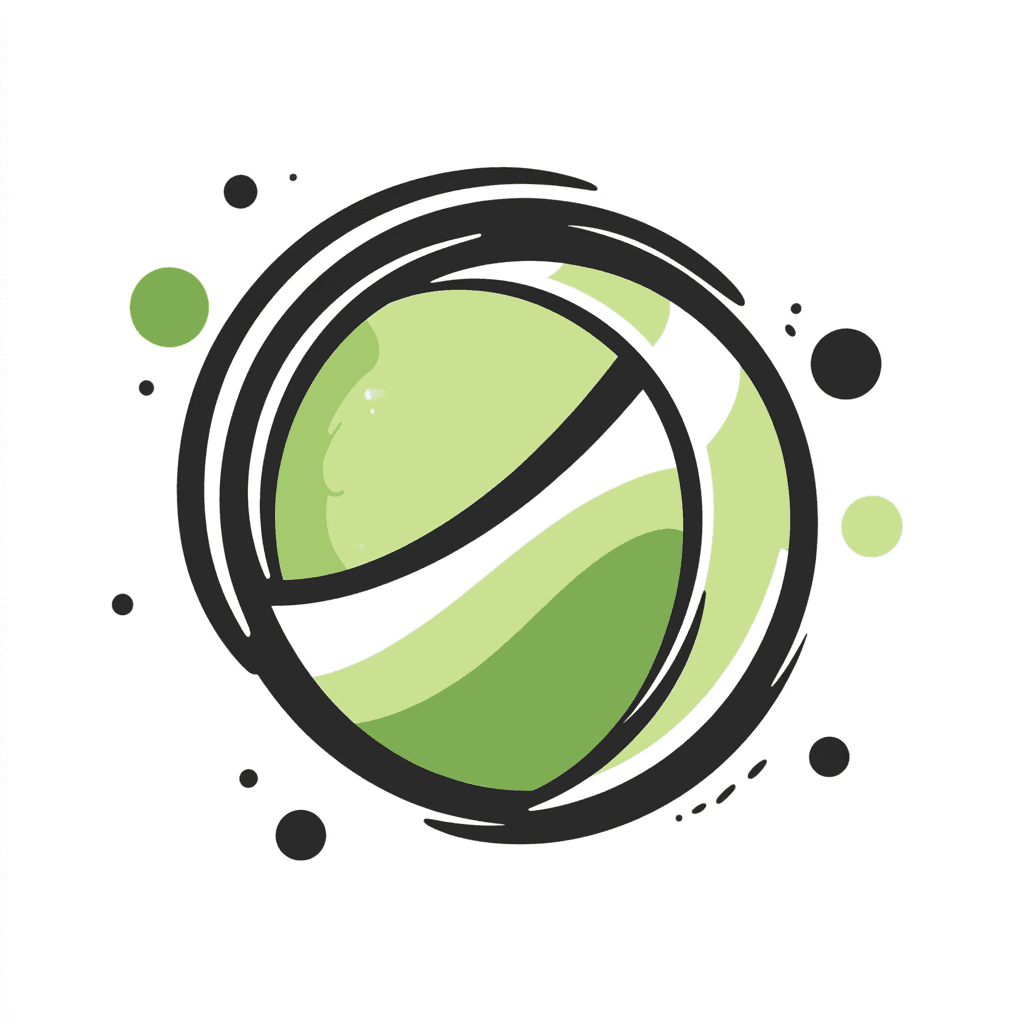 Tennis 232 original repeating artwork