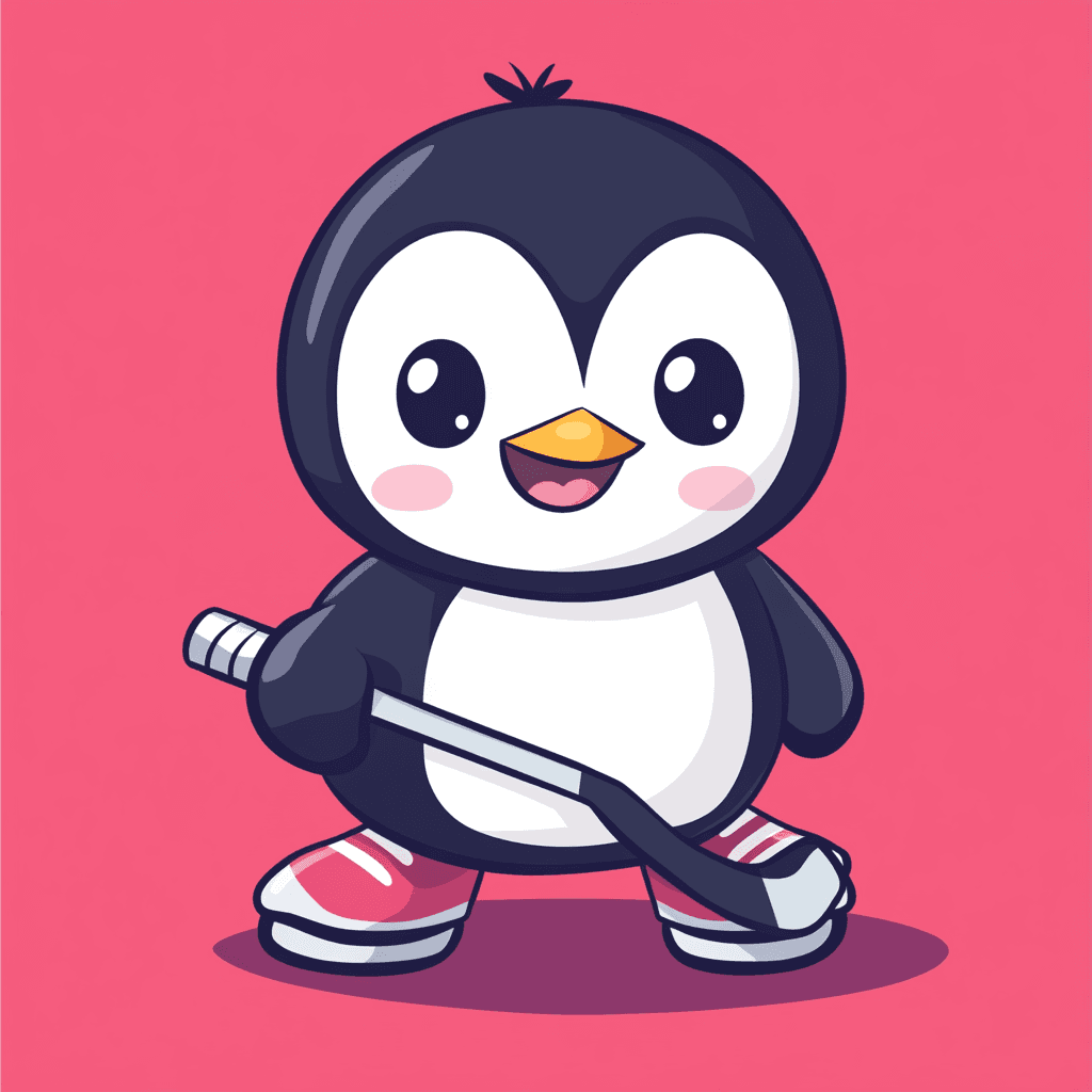 Penguin Jam original repeating artwork
