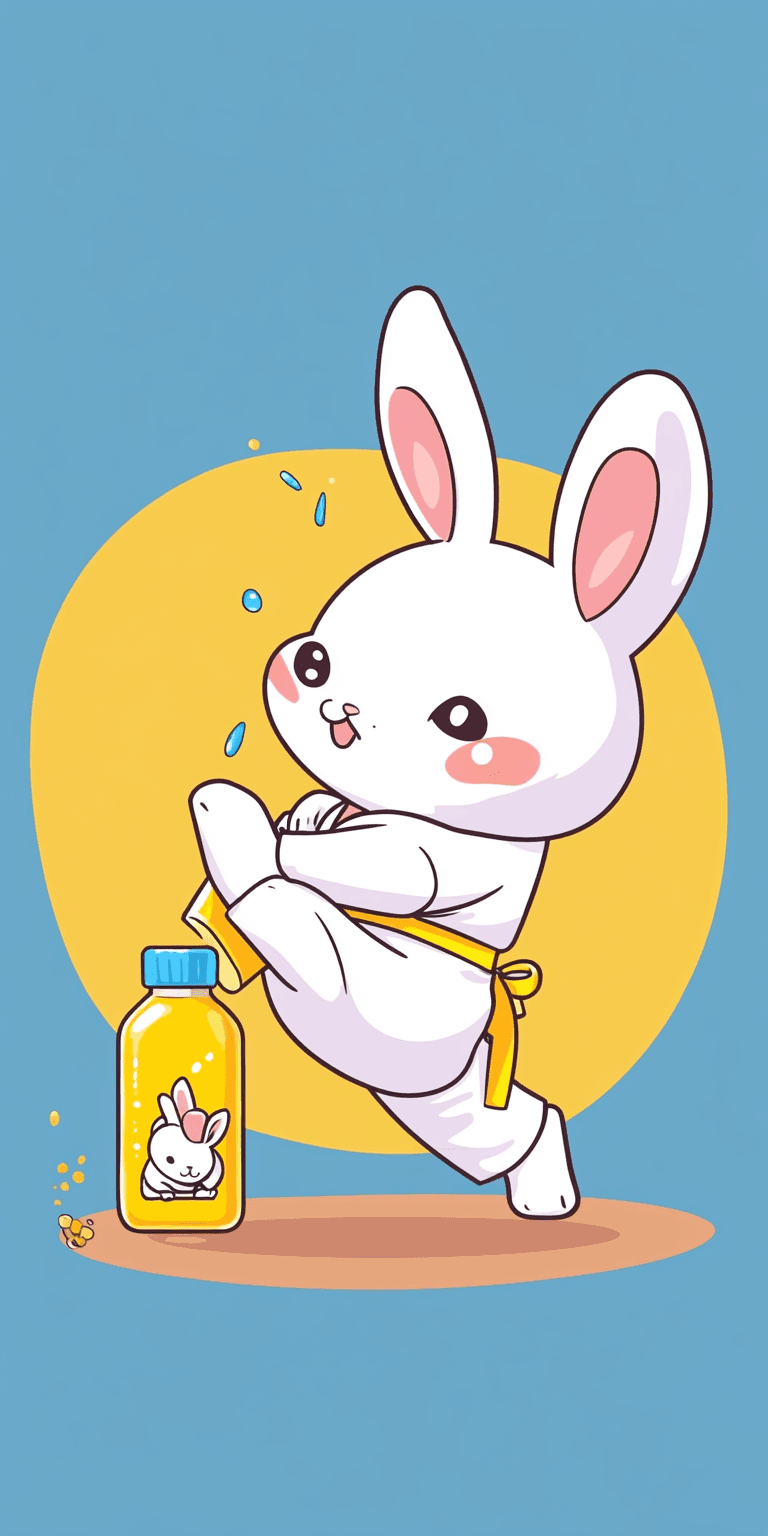 Bunny 036 original repeating artwork