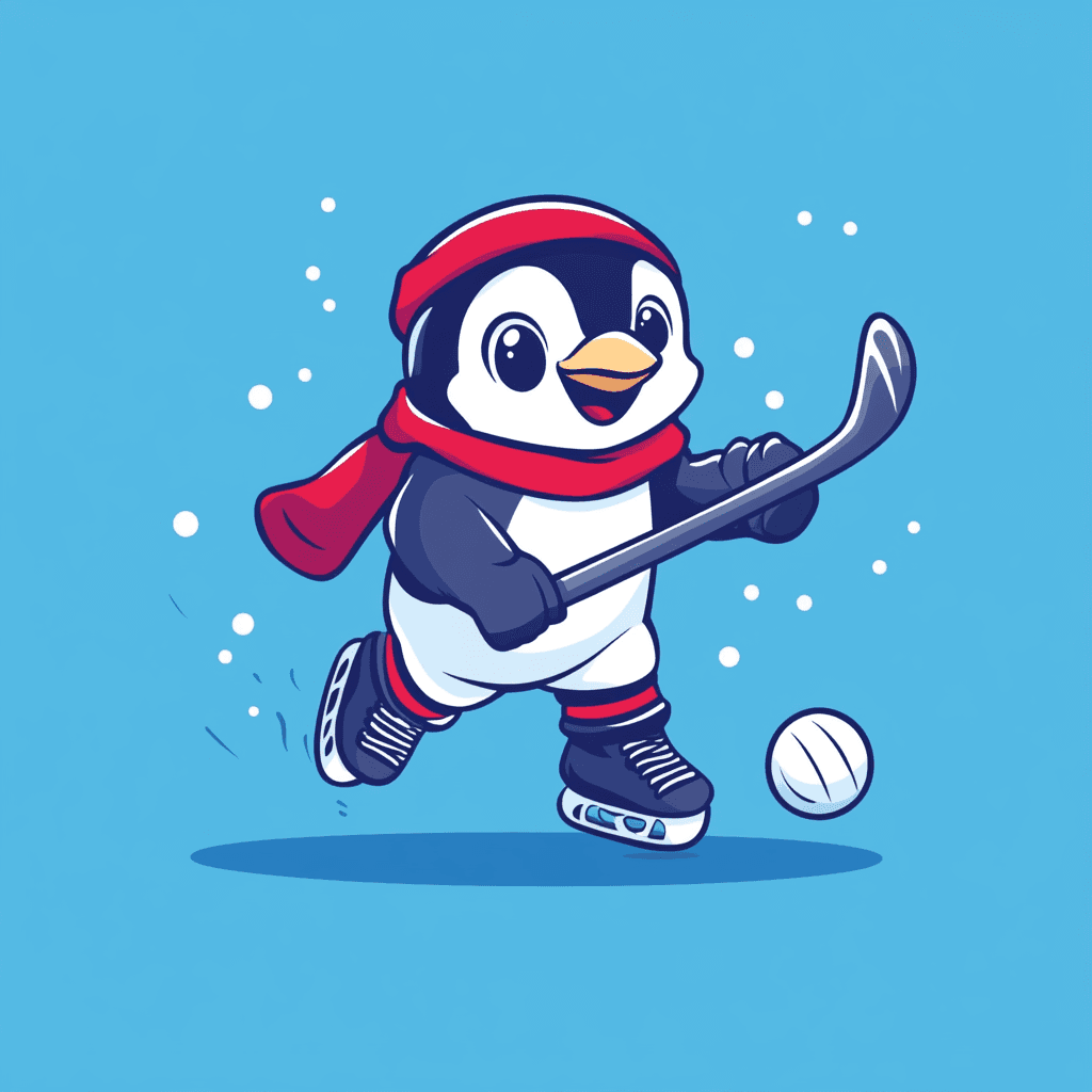 Penguin 068 original repeating artwork