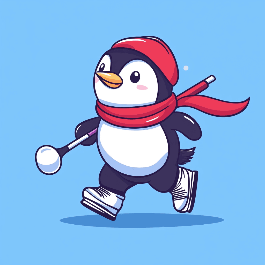 Penguin Mono original repeating artwork