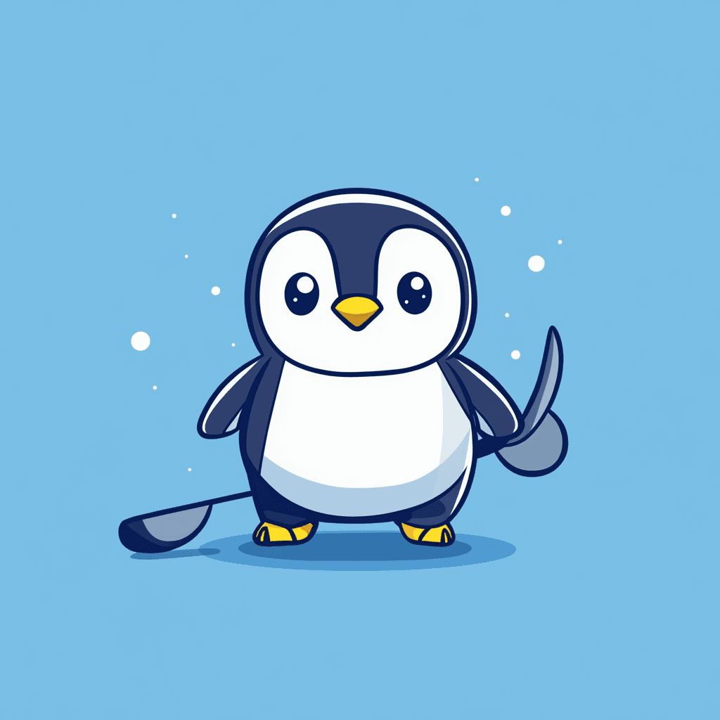 Penguin Fizz original repeating artwork