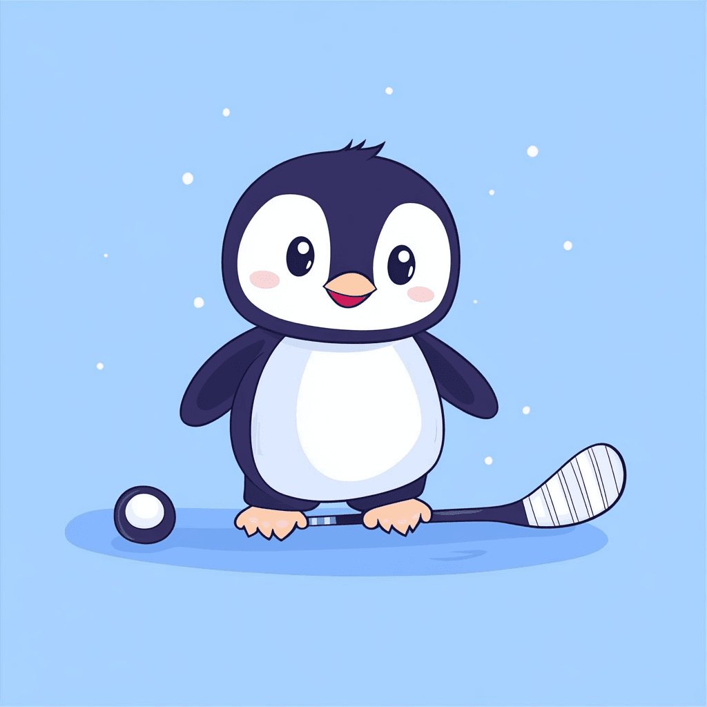 Penguin Series original repeating artwork