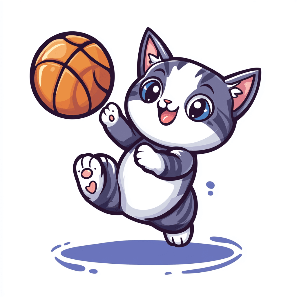 Cat 282 original repeating artwork