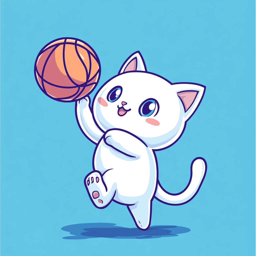 Cat 079 original repeating artwork