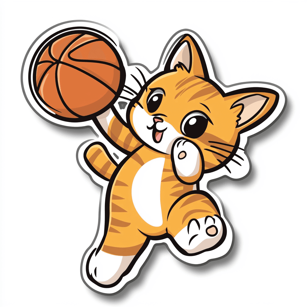 Cat 395 original repeating artwork