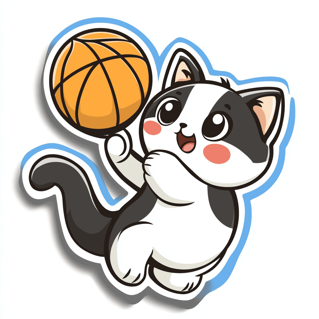 Cat Uptown original repeating artwork