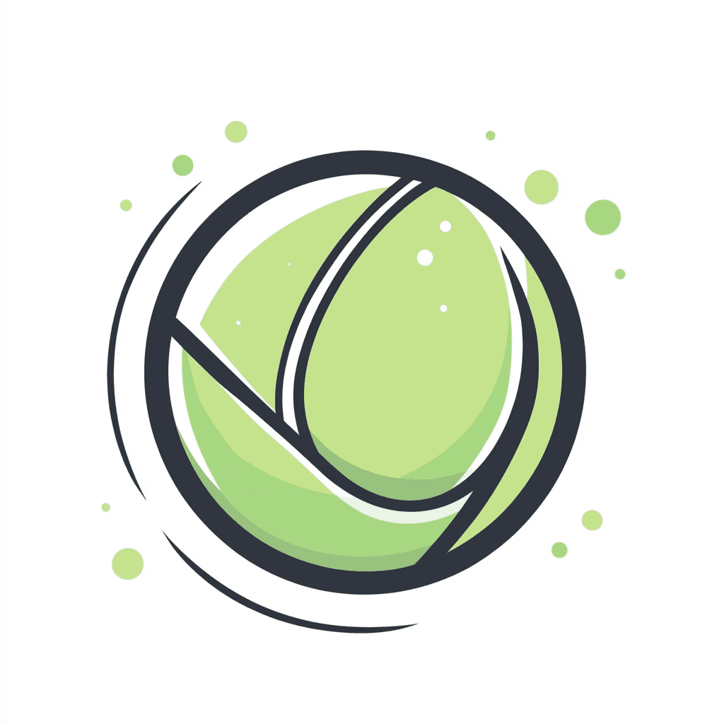 Tennis Festival original repeating artwork