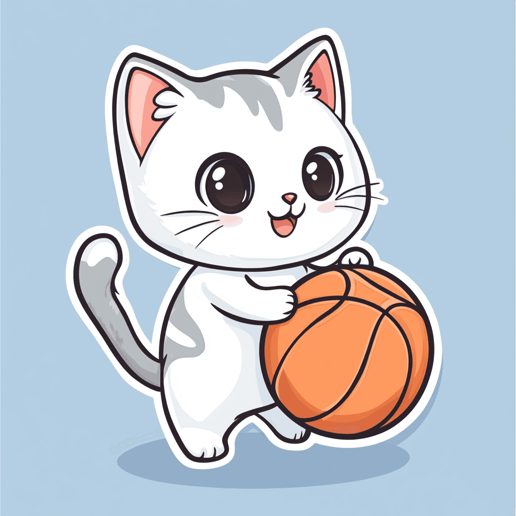 Cat 098 original repeating artwork