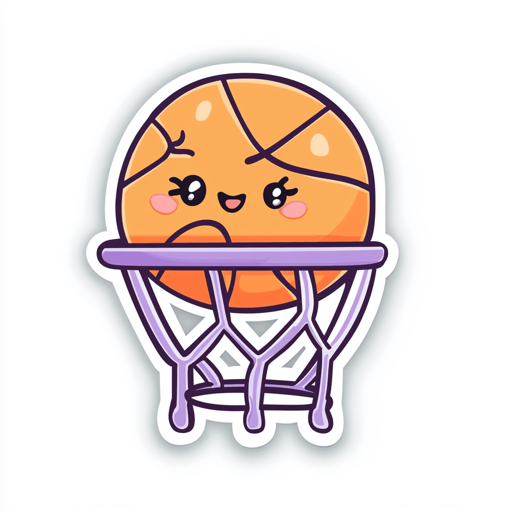 Basketball Tribe original repeating artwork