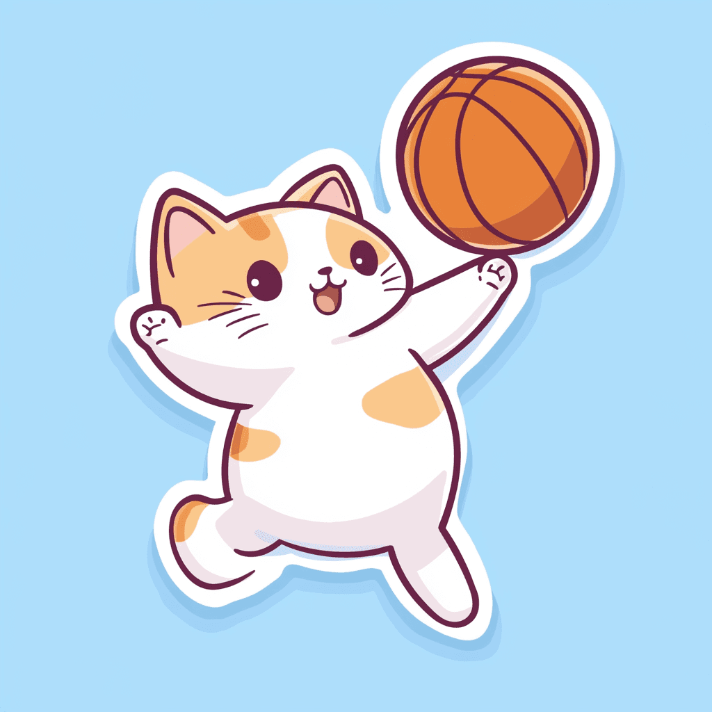 Cat 092 original repeating artwork