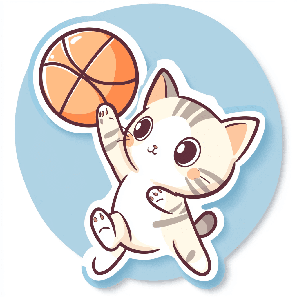 Cat 055 original repeating artwork