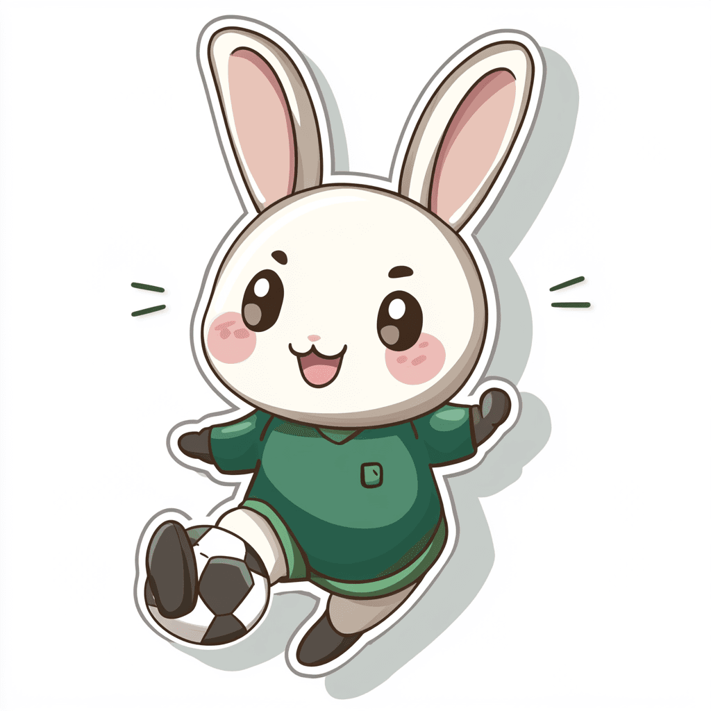 Bunny Line original repeating artwork