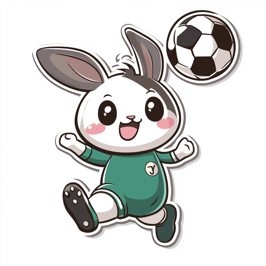 Bunny Glow original repeating artwork
