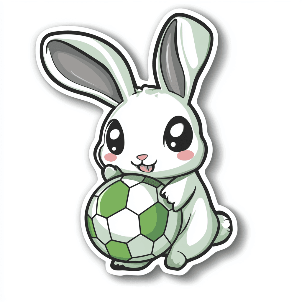 Bunny Echo original repeating artwork