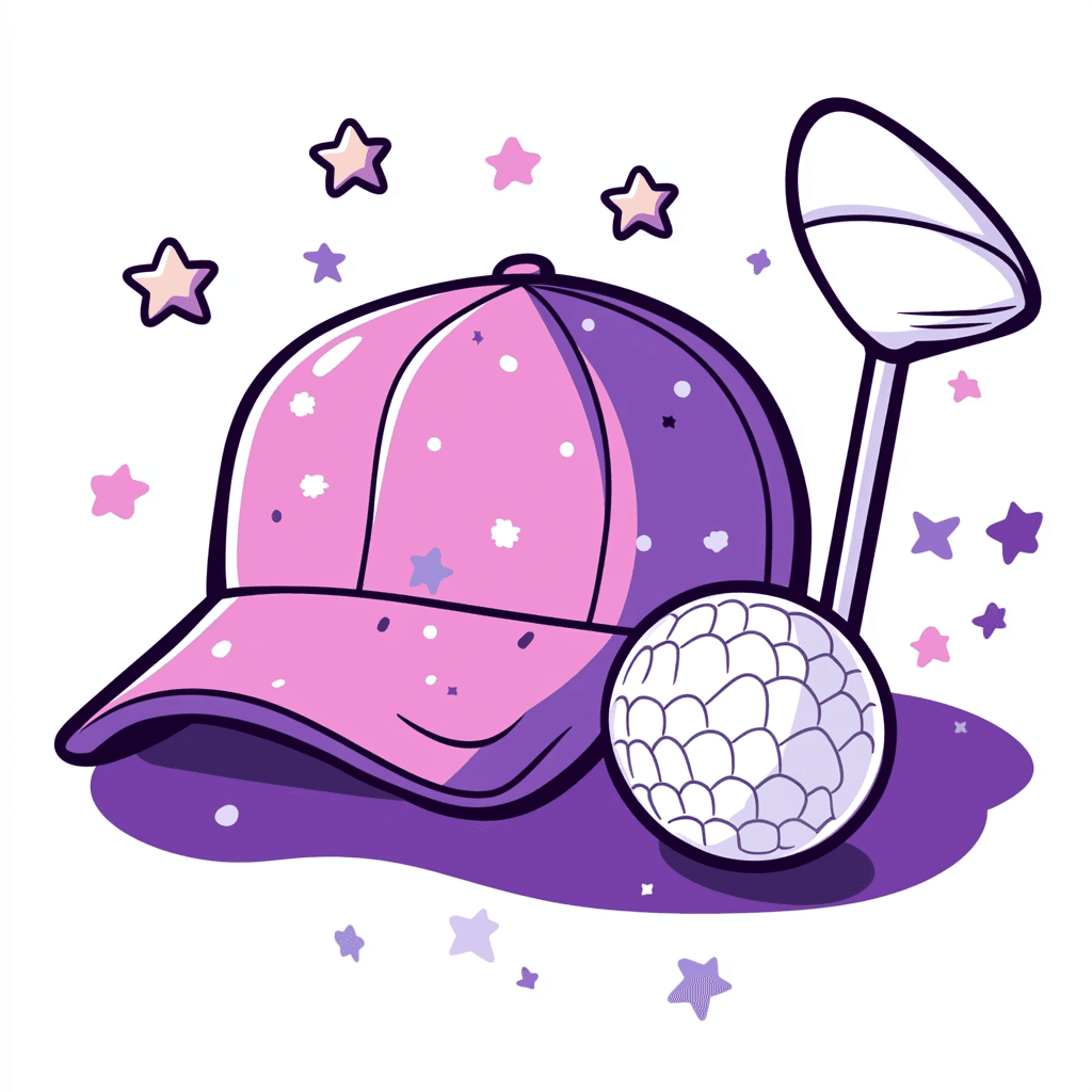 Golf Collective original repeating artwork