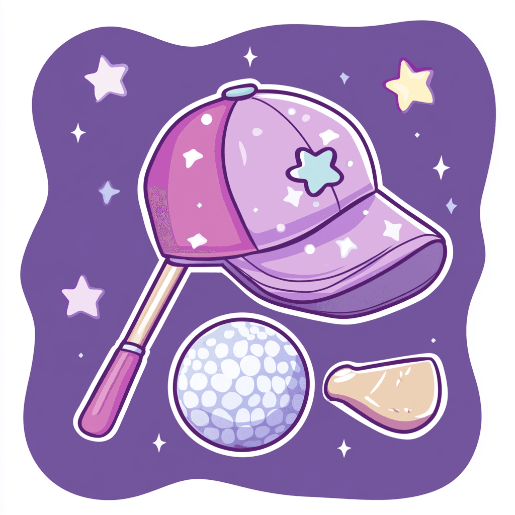Golf Pop original repeating artwork