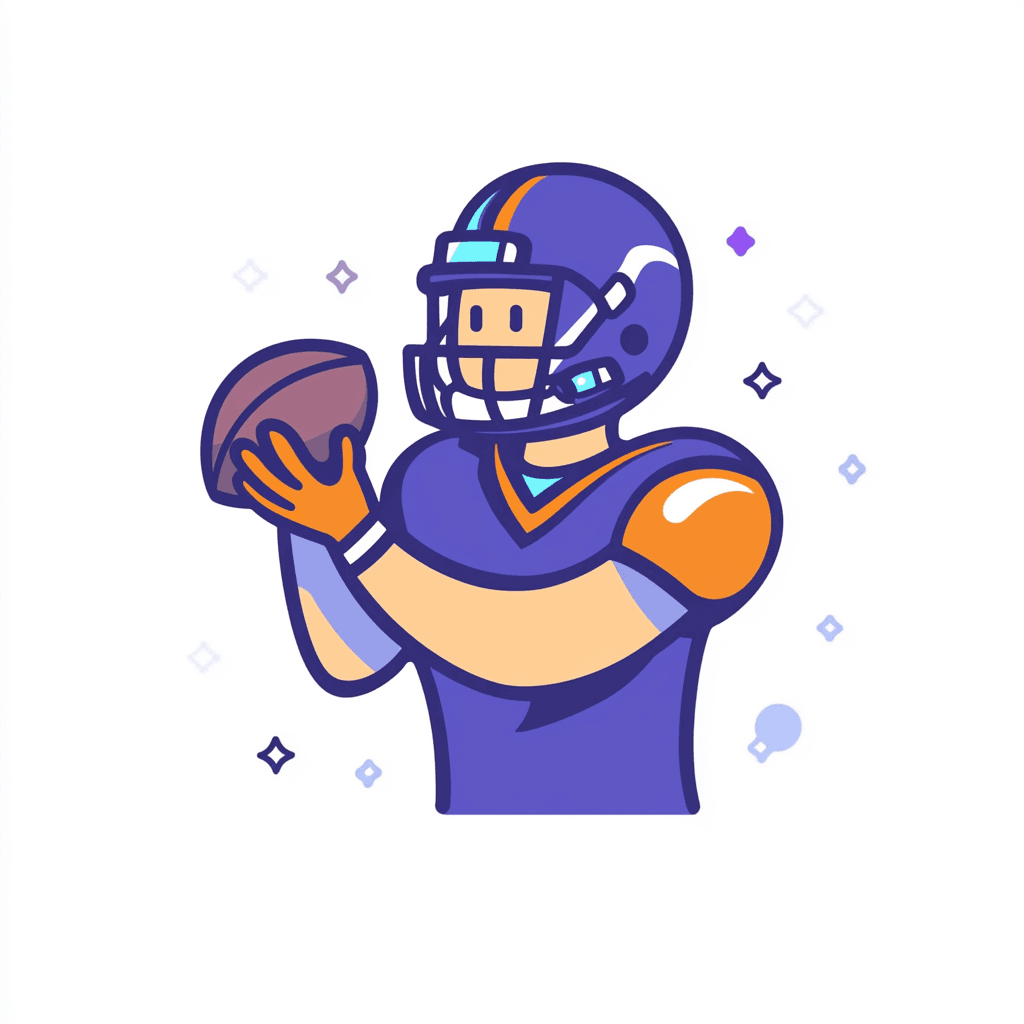 Football Icon Collective original repeating artwork